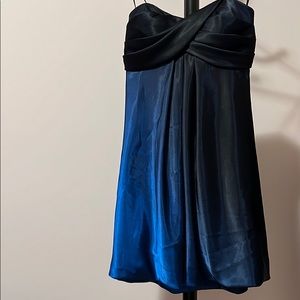 Two-color tone dress
